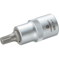 Toolcraft 1/2" Drive Socket With Spline Bit M8