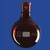 1000ml Round bottom flasks with conical ground joint amber DURAN®