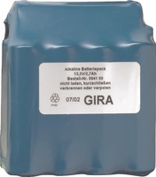 GIRA Batteriepack 13,5V 094100 Funk-Alarm
