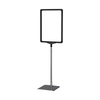 Tabletop Poster Stand / Showcard Stand "N Series" | black similar to RAL 9005 A3