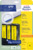 Ordner-Etiketten, A4 mit ultragrip, 61 x 192 mm, 20 Bogen/80 Etiketten, gelb