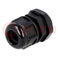 Cable gland; M20; 1.5; IP68; polyamide; black; UL94V-2; GWconnect