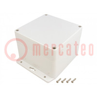 Enclosure: multipurpose; X: 120mm; Y: 120mm; Z: 90mm; polycarbonate