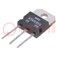 Transistor: NPN; bipolaire; 450V; 8A; 125W; TO218
