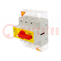 Switch-disconnector; Poles: 3; for DIN rail mounting; 160A; RSI