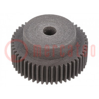 Spur gear; whell width: 25mm; Ø: 46mm; Number of teeth: 44; ZCL
