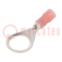Connecteur: anneau; M10; Ø: 10,4mm; 0,25÷1,5mm2; serrage; sur fil