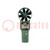 Thermo-anemometer; LCD; (4000); Res.snelh.met: 0,01m/s; -20÷60°C