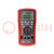 Meter: insulation resistance; LCD; I DC: 60mA,600mA; True RMS AC