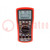 Multimètre numérique; USB; LCD; (9999); Bargraphe: 41segm.60x/s