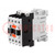 Contactor: 3-pole; NO x3; Auxiliary contacts: NO; 24VDC; 18A; BF