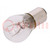 Filament lamp: automotive; BAY15D; transparent; 12V; 21/5W; LLB