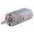 Motor: DC; with gearbox; 6VDC; 2.9A; Shaft: D spring; 590rpm; 25: 1