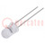 Photodiode; 5mm; THT; 880nm; 400÷1100nm; 40°; 1,3V; convexe