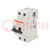 RCBO breaker; Inom: 16A; Ires: 10mA; Poles: 1+N; 230VAC; IP20; DS200