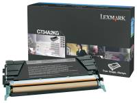 Lexmark C73x/X73x Tonerkassette Schwarz (ca. 8.000 Seiten)