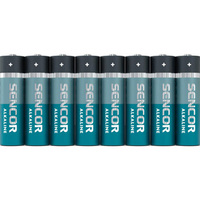 Bateria alkaliczna, AA (LR6), AA, 1.5V, Sencor, kartonik, 40-pack, 5x 8-pack