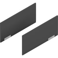 Produktbild zu BLUM AVENTOS HKi Set placchette di copertura, plastica grigio scuro