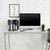 Schreibtisch / Computertisch WORKSPACE II 120 x 60 weiß hjh OFFICE