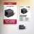 ADE-MINIC Karta sieciowa Gigabit Ethernet adapter, USB-A 3.2 Gen 1, instalacja automatyczna MINI