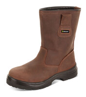 Beeswift S3 Pur Rigger Boot Brown 06