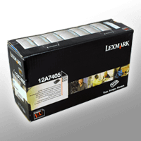 Lexmark Toner 12A7405 schwarz