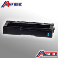 Ampertec Toner ersetzt NRG 406492 Typ SPC310HC cyan