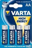 Varta High Energy Alkaline 4906-LR6-AA-Mignon-4906 - 4er Blister