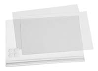 DURABLE Plakattasche wasserdicht A4 selbstklebend, Beutel à 5 Stück, transparent