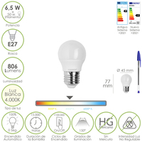 Maurer 19073161 lámpara LED 6,5 W E27