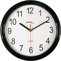 Technoline WT 600 reloj de mesa o pared Reloj de cuarzo Círculo Negro