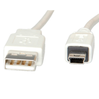 Value USB 2.0 kabel, type A - 5-Pin Mini 0,8m