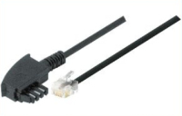 Tecline TAE - RJ11 3 m Schwarz