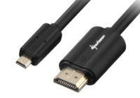Sharkoon 1.5m, HDMI/Micro HDMI HDMI kabel 1,5 m HDMI Type A (Standaard) HDMI Type D (Micro) Zwart