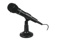 Omnitronic 13000419 mikrofon Czarny Mikrofon studyjny