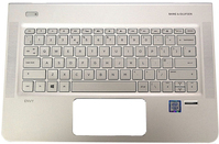 HP 829305-171 laptop reserve-onderdeel Behuizingsvoet + toetsenbord