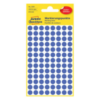 Avery 3591 etiket Cirkel Blauw 416 stuk(s)
