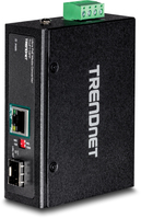 Trendnet TI-UF11SFP hálózati média konverter Belső 1000 Mbit/s Fekete