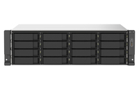 QNAP TS-1673AU-RP-16G NAS & Speicherserver Rack (3U) Ethernet/LAN Schwarz, Grau V1500B