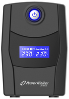 PowerWalker VI 600 STL zasilacz UPS Technologia line-interactive 0,6 kVA 360 W 2 x gniazdo sieciowe