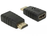 DeLOCK 63320 cambiador de género para cable 1 x HDMI-A 19 pin Negro