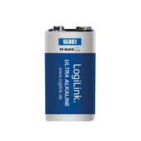 LogiLink 6LR61B1 Haushaltsbatterie Einwegbatterie Alkali