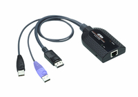 ATEN KA7189 toetsenbord-video-muis (kvm) kabel Zwart