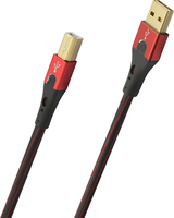 OEHLBACH D1C9420 USB kábel 0,5 M USB 2.0 USB A USB B Fekete, Vörös