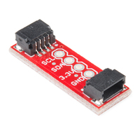 SparkFun DEV-14495 accesorio para placa de desarrollo Placa adaptadora de interfaz Rojo