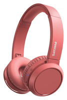 Philips 4000 series TAH4205RD/00 fejhallgató és headset Vezeték nélküli Fejpánt Hívás/zene USB C-típus Bluetooth Vörös