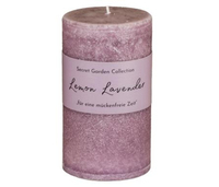 Schulthess Kerzenhandwerk Lemon Lavender Wachskerze Rund Pink 1 Stück(e)