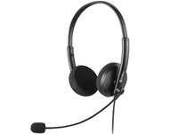 Sandberg 325-41 słuchawki/zestaw słuchawkowy Przewodowa Opaska na głowę Biuro/centrum telefoniczne Czarny