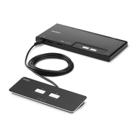 Belkin F1DN102MOD-BA-4 switch per keyboard-video-mouse (kvm) Nero