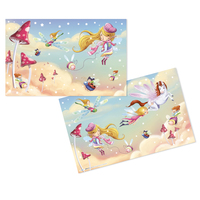 HERMA Fairy Dance sous-mains Carton Multicolore